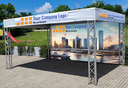 Multifunctional metal structure - mobile stage
